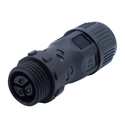 M16 スクロールタイプ IP68 オートドアLED照明のための男性と女性の防水プラグコネクタ