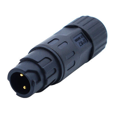 M16 スクロールタイプ IP68 オートドアLED照明のための男性と女性の防水プラグコネクタ