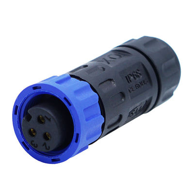 IP67 ナイロン M12 ナイロン LED 防水ケーブル接続器