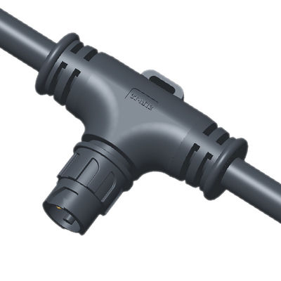 IP68 LED ストライプ照明 防水型 T 接続器